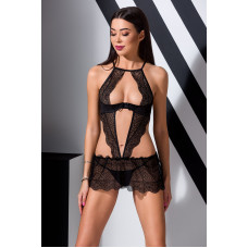 Сорочка YONA CHEMISE black S/M - Passion