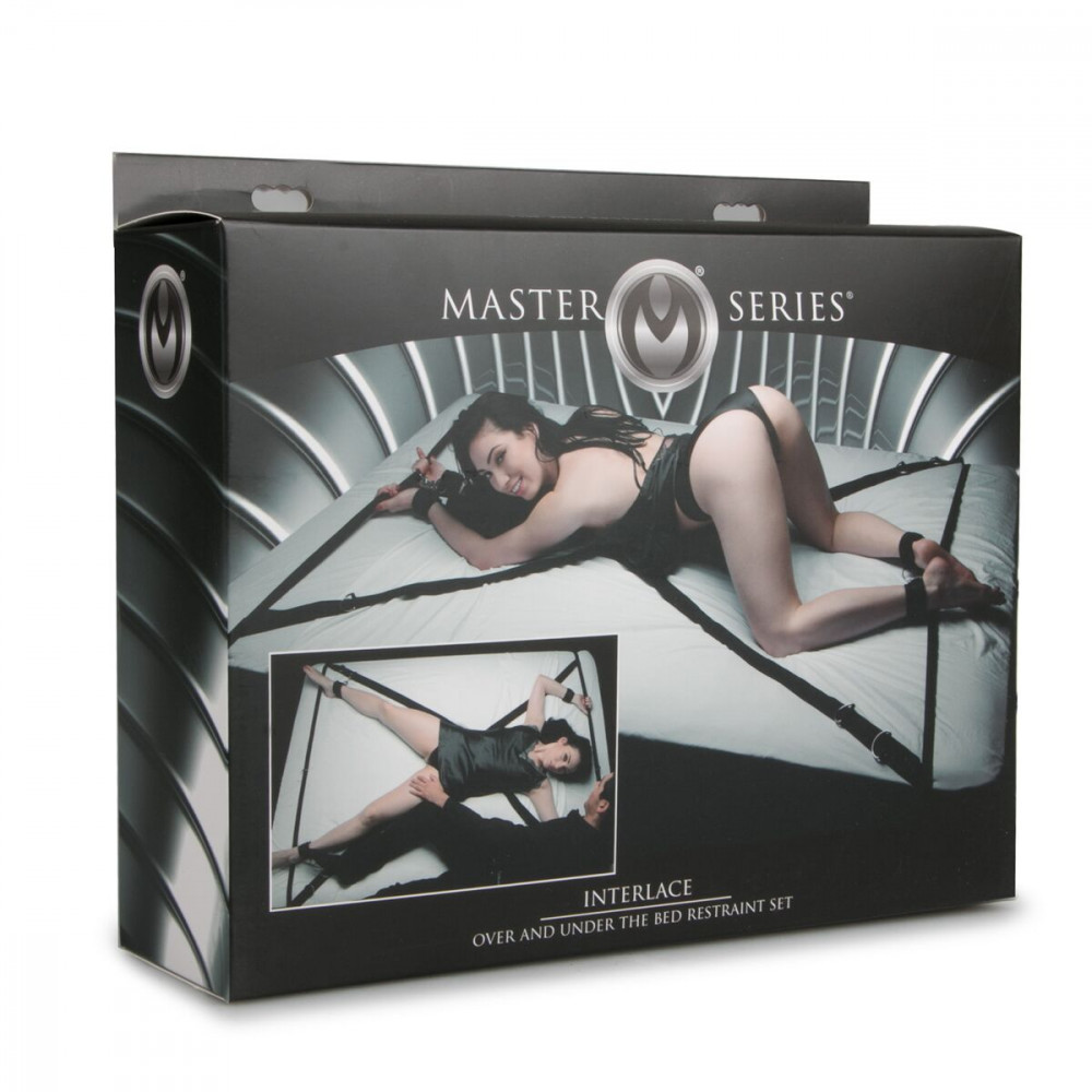  Аксессуары - Растяжка на кровать Master Series Interlace Bed Restraint Set 6