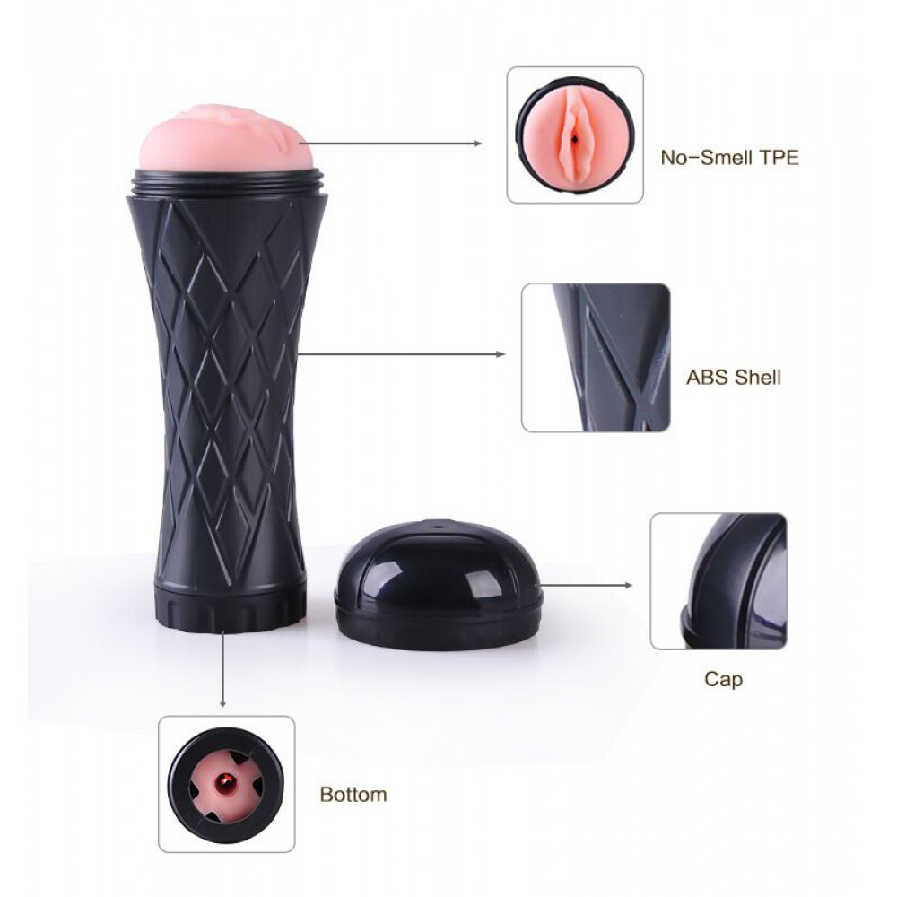 Мастурбаторы без вибрации - Мастурбатор Passion Cup - Vagina 1