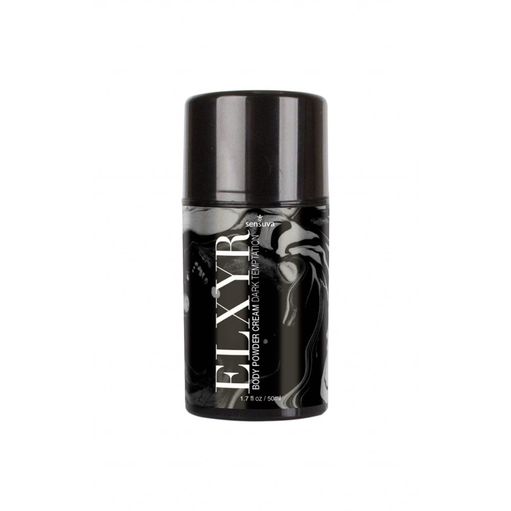 Лубриканты - Крем-пудра для тела Sensuva Body Powder Cream - Dark Temptations (50 мл)