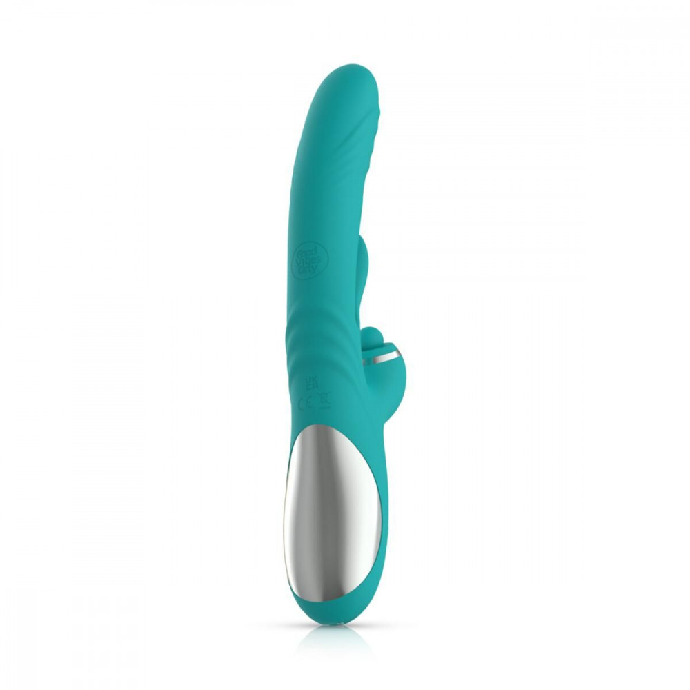 Вибратор-кролик - Вибратор-кролик Good Vibes Only - Lisa Thrusting Rabbit Vibrator with G-Spot Stimulator 3