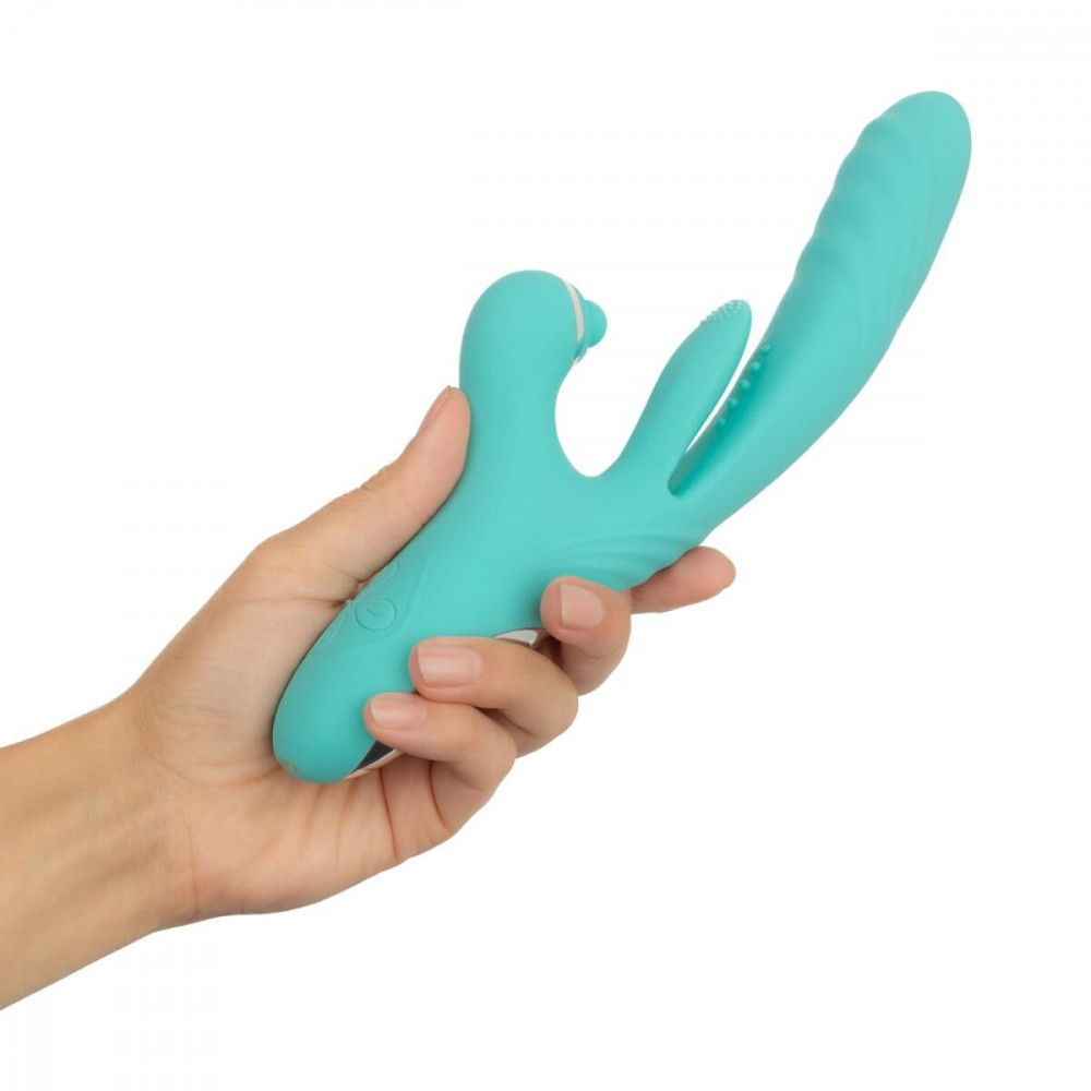 Вибратор-кролик - Вибратор-кролик Good Vibes Only - Lisa Thrusting Rabbit Vibrator with G-Spot Stimulator 6