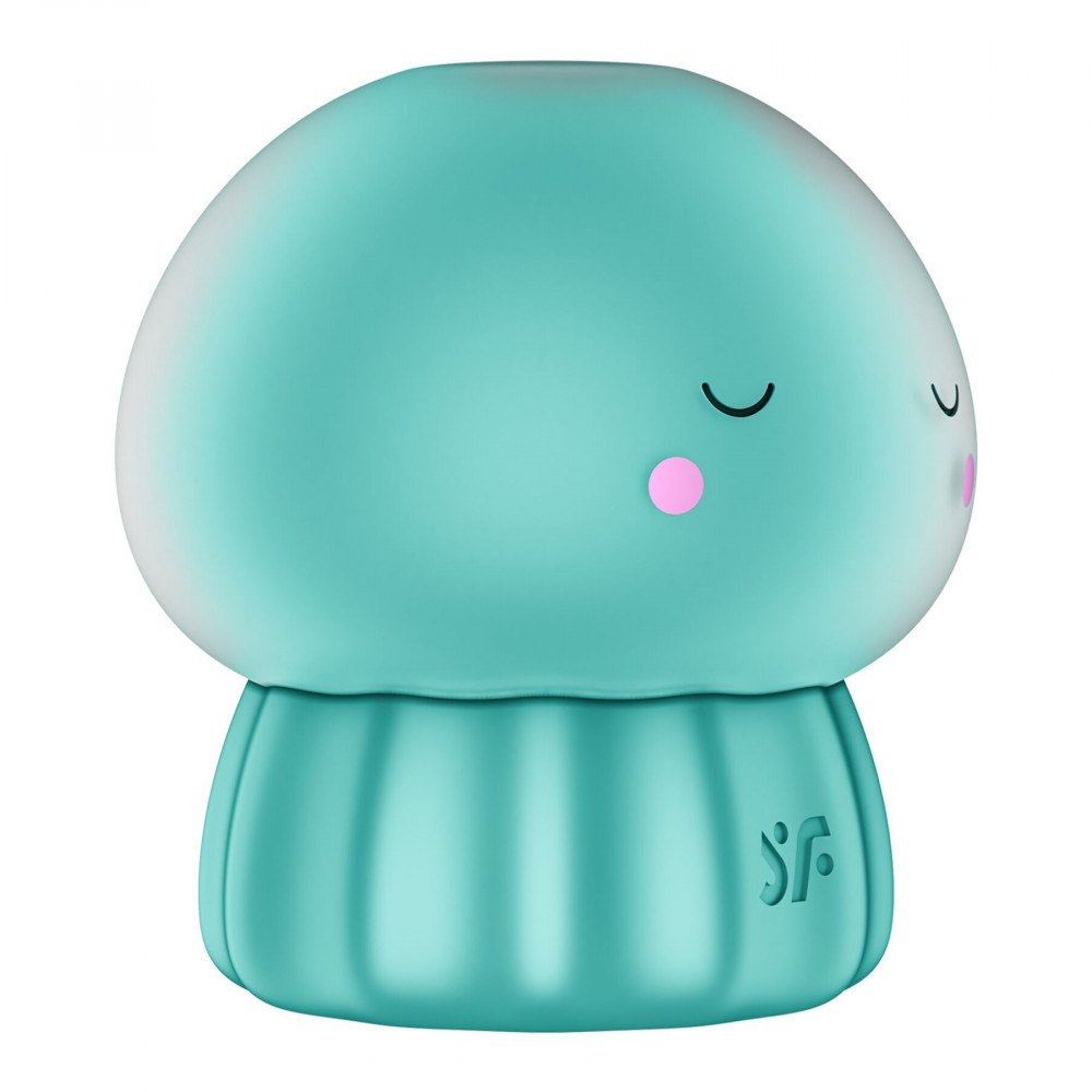 Вакуумный вибратор - Вакуумный клиторальный стимулятор Satisfyer Jelly-cious Green 1