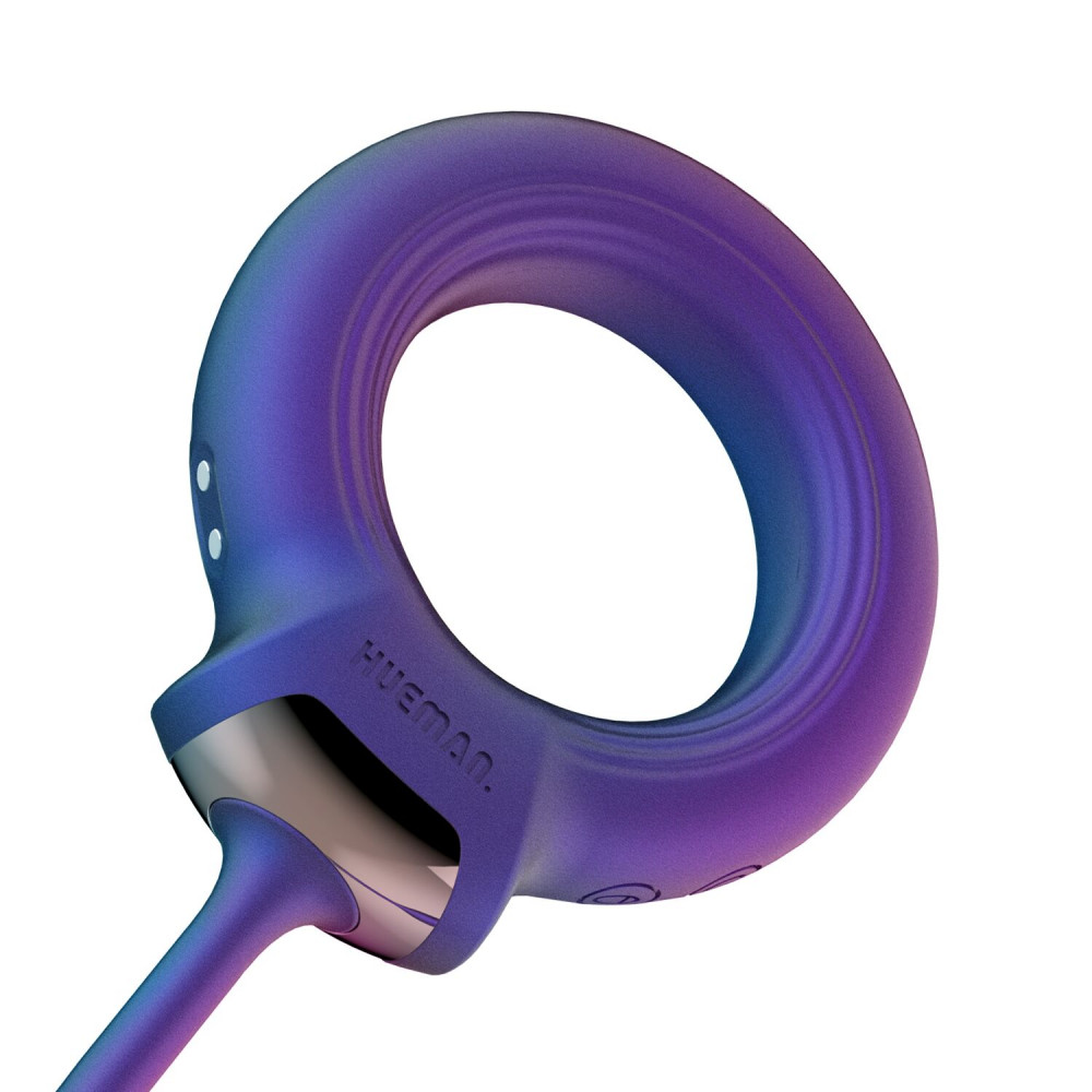  - Ерекційне віброкільце з віброяйцем Hueman - Eclipse Anal Vibrator 6
