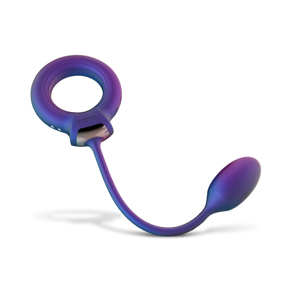  - Ерекційне віброкільце з віброяйцем Hueman - Eclipse Anal Vibrator 4