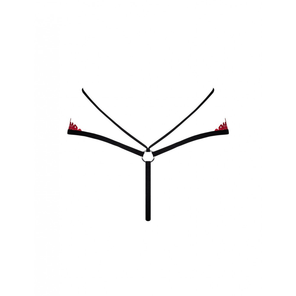 Разное - Трусики Obsessive METTIA THONG S/M 5