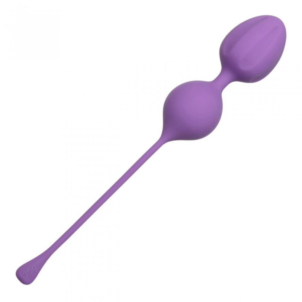 Секс игрушки - Вагинальные шарики California Exotic, фиолетовые, 3 шт 2