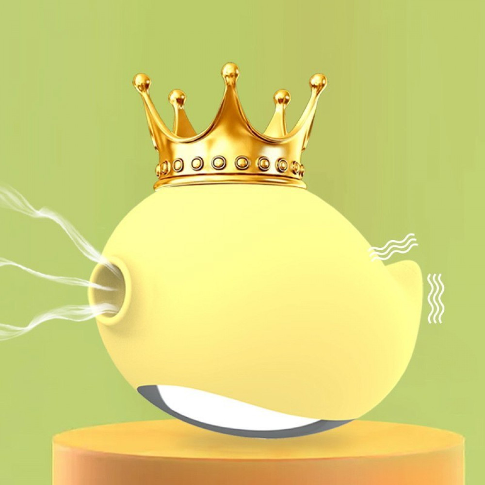 Різне - Вакуумний стимулятор клітора з вібрацією Rachel, жовтий 10