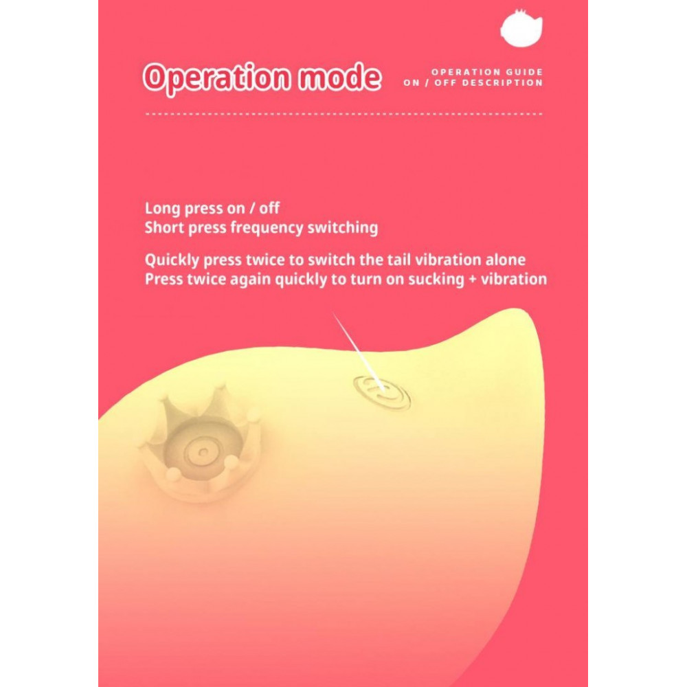 Різне - Вакуумний стимулятор клітора з вібрацією Rachel, жовтий 8