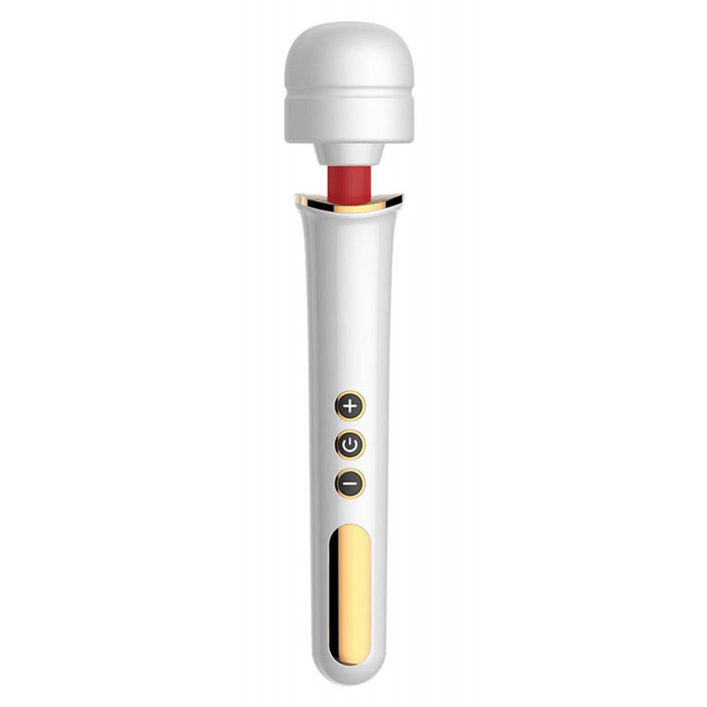 Вибратор - Вибромассажер Boss Series - Massager Super Powerful USB White 10 Function, BS2200011 7