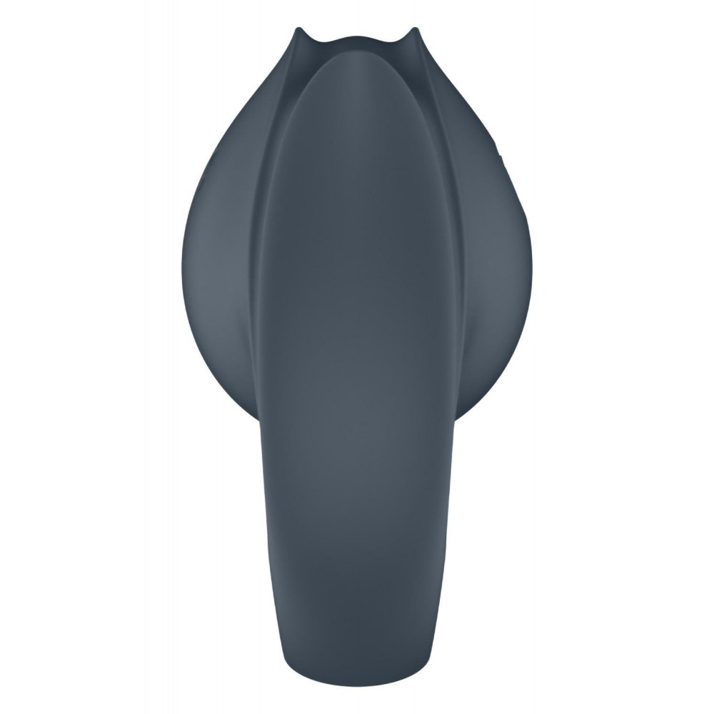 Разное - Вибратор для пар Satisfyer Perfect Pair 2 с кольцом для пальцем, серый 3