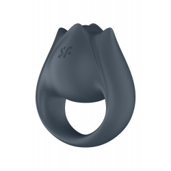 Вибратор для пар Satisfyer Perfect Pair 2 с кольцом для пальцем, серый