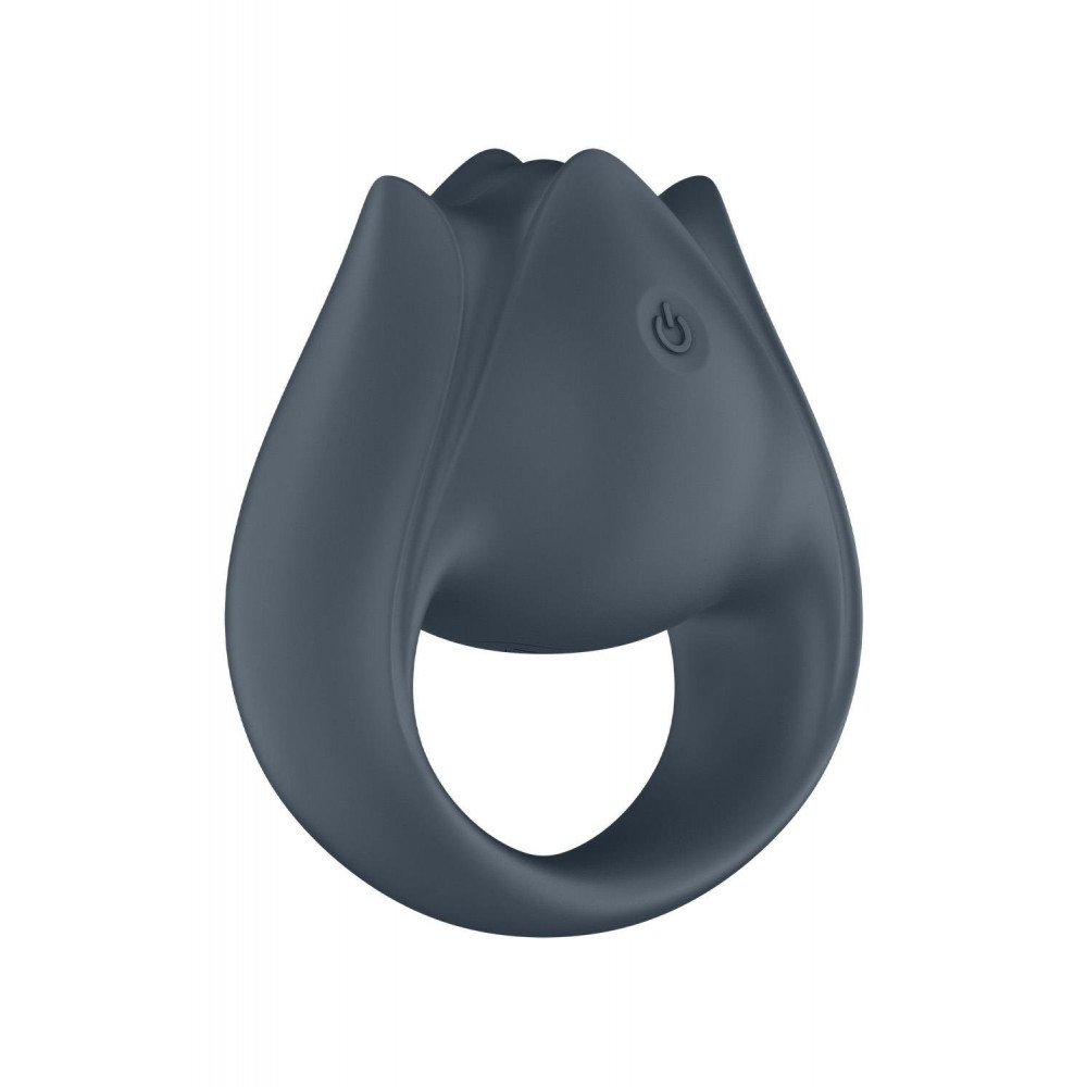 Разное - Вибратор для пар Satisfyer Perfect Pair 2 с кольцом для пальцем, серый 1