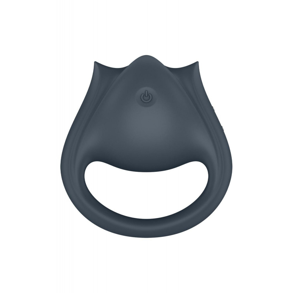 Разное - Вибратор для пар Satisfyer Perfect Pair 2 с кольцом для пальцем, серый 2