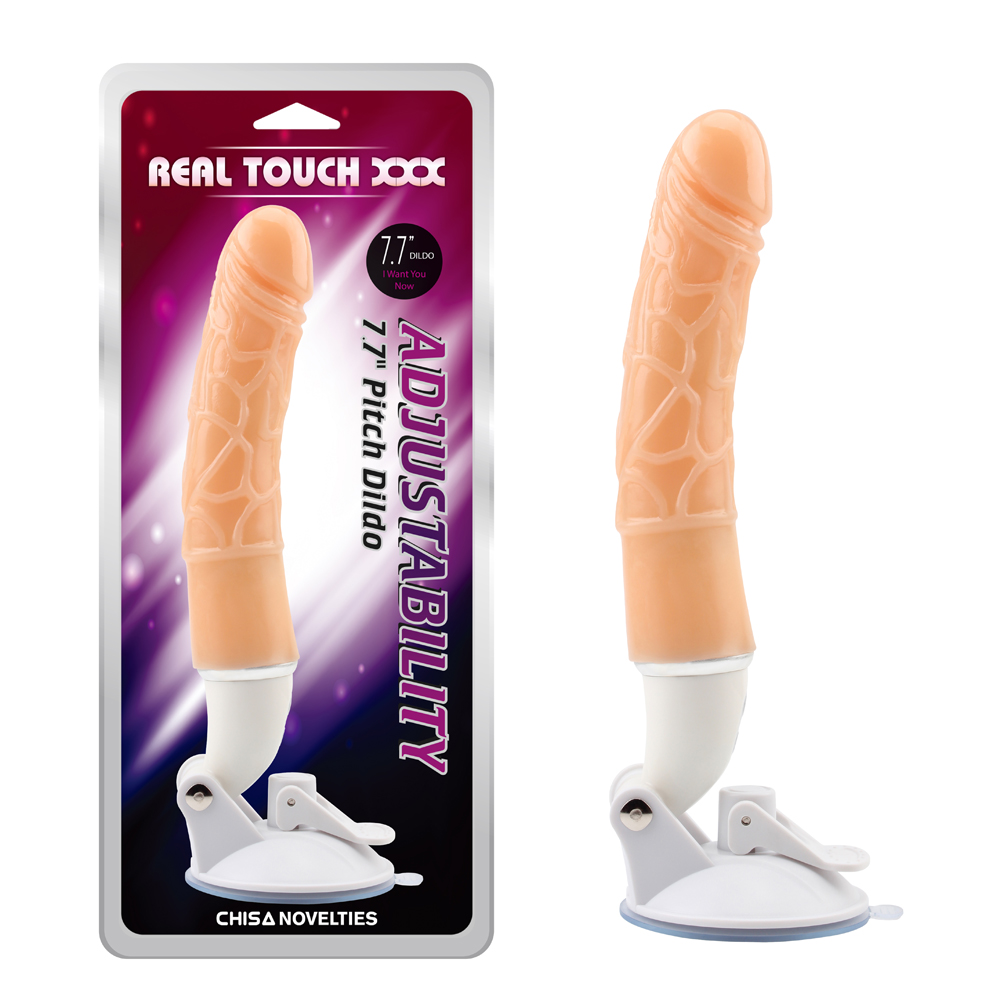 Вибраторы реалистичные - Вибратор на присоске Chisa Adjustability Pitch Dildo 7.7