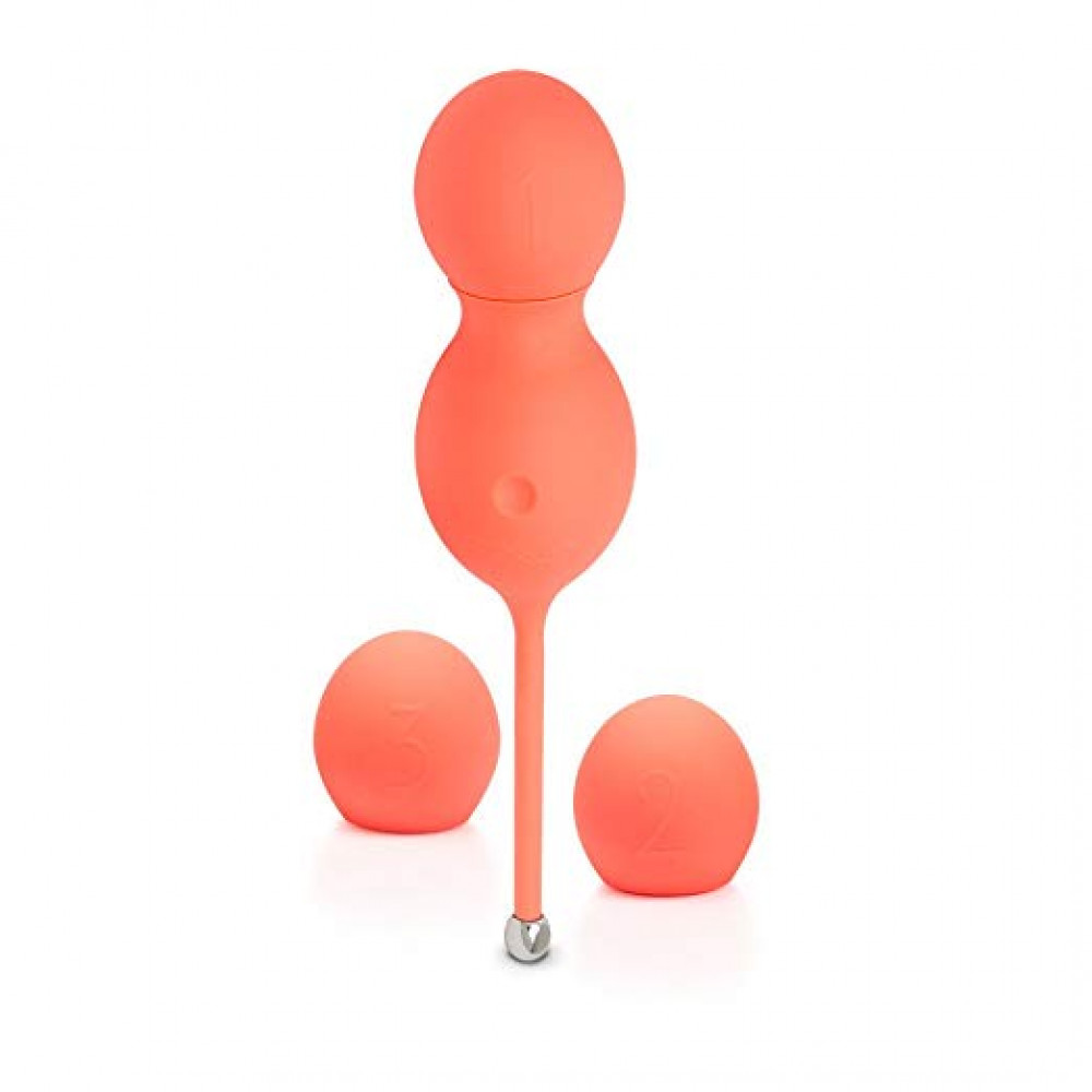 Вагинальные шарики - Вагинальные шарики с вибрацией BLOOM KEGEL BALLS Вес: 40, 65 и 75гр We-Vibe (Канада) 5