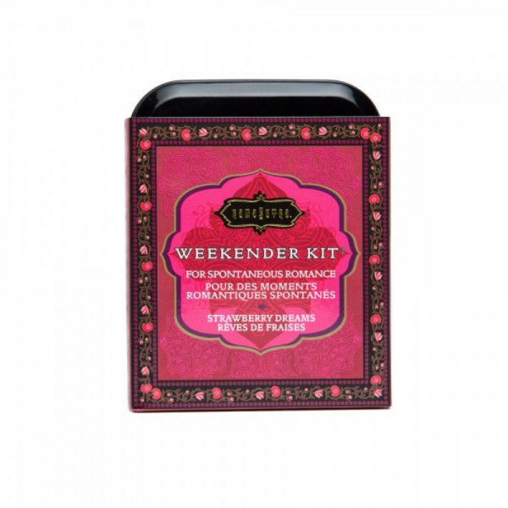 Подарочные наборы - Мини набор интимной косметики Kama Sutra Weekender Kit, Клубничные мечты 4