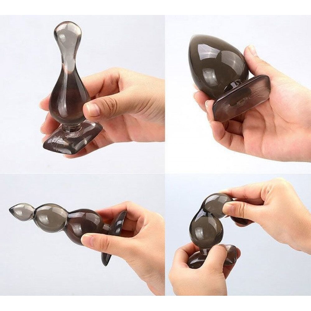 Анальные игрушки без вибрации - Анальная пробка XESE AP02-C 2