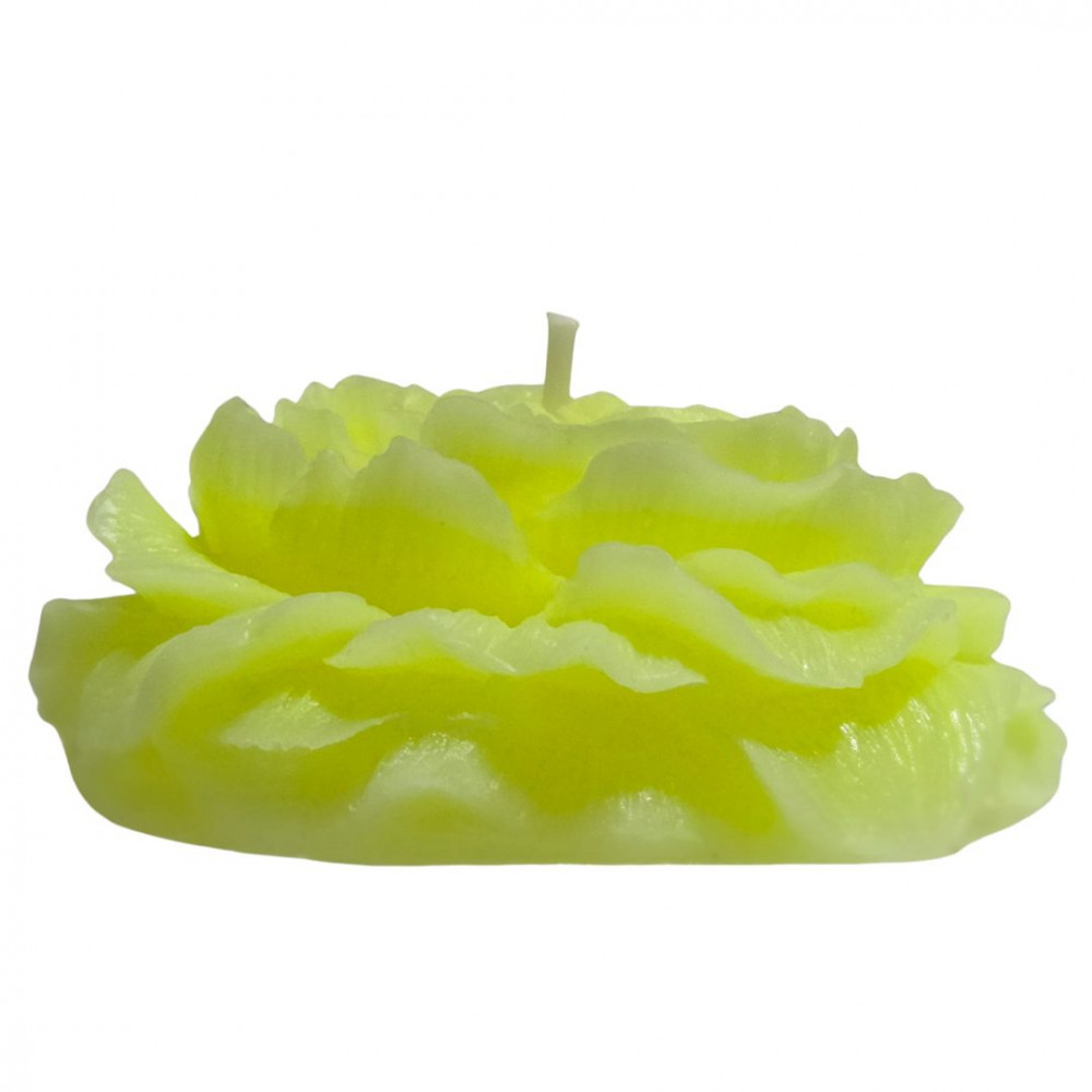 Різне - Свічка півонія люмінесцентна GlowKink низькотемпературна, салатова, L 6
