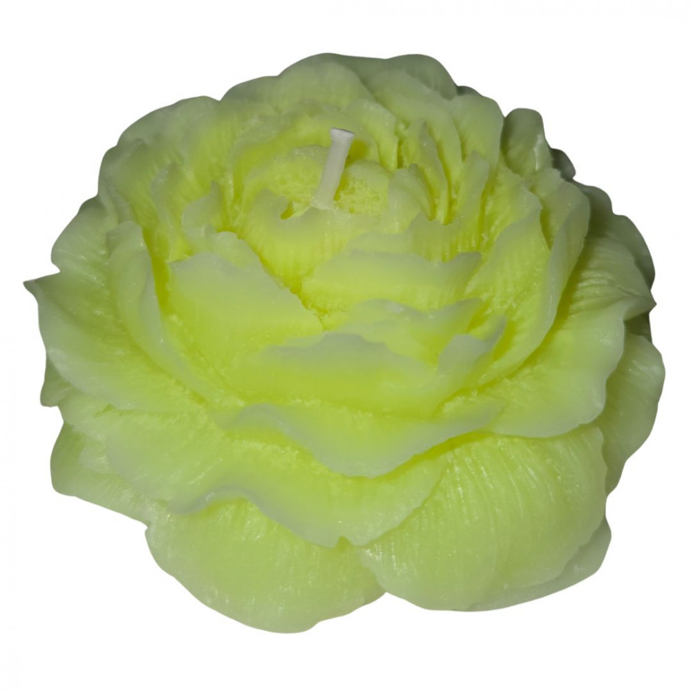 Різне - Свічка півонія люмінесцентна GlowKink низькотемпературна, салатова, L 7