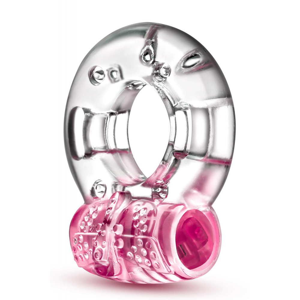 Эрекционные кольца и насадки - Эрекционное виброкольцо PLAY WITH ME AROUSER VIBRATING C-RING PINK