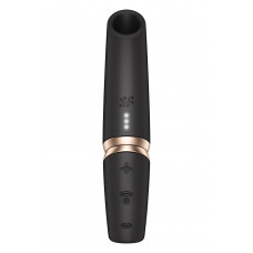 Клиторальный бесконтактный массажер Satisfyer Perfect Kiss черный