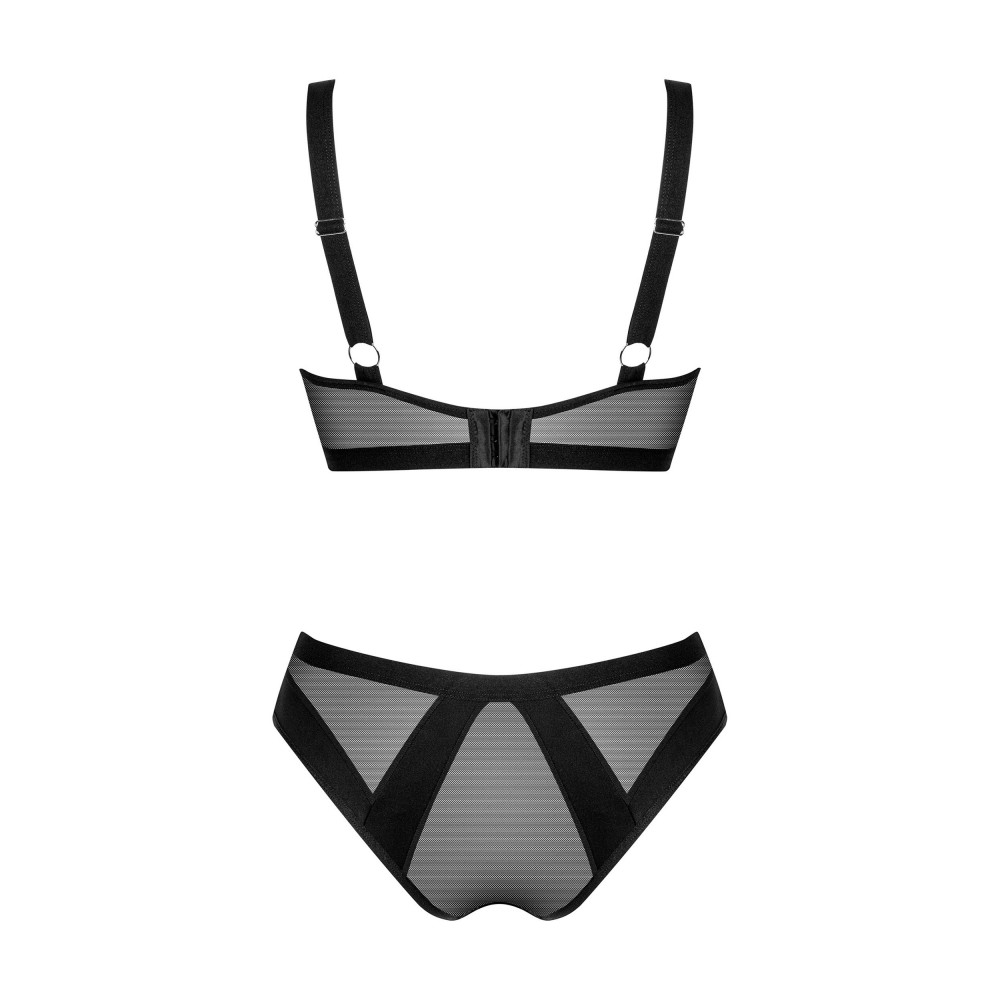 Разное - Комплект нижнего белья Obsessive Chic Amoria черный, M-L 3