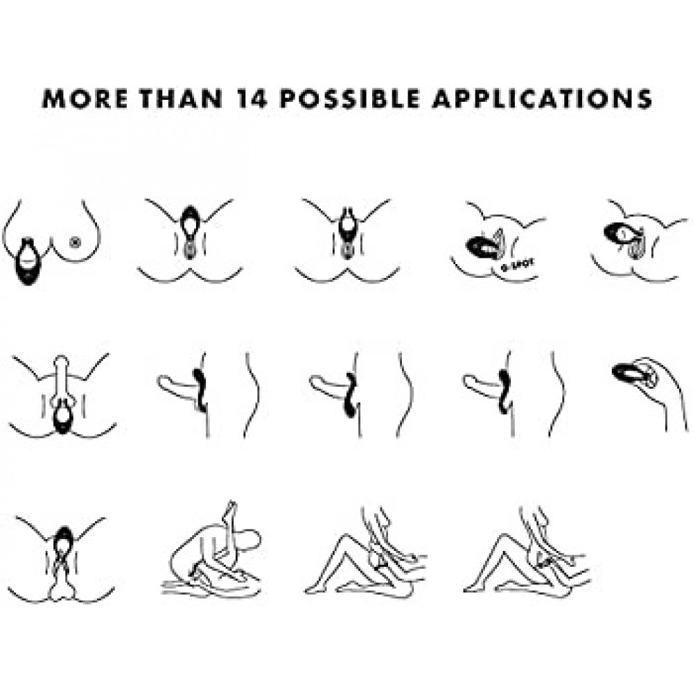 Вибропули и мини-вибраторы - Мультивибратор для пар Satisfyer Endless Joy, розовый 6