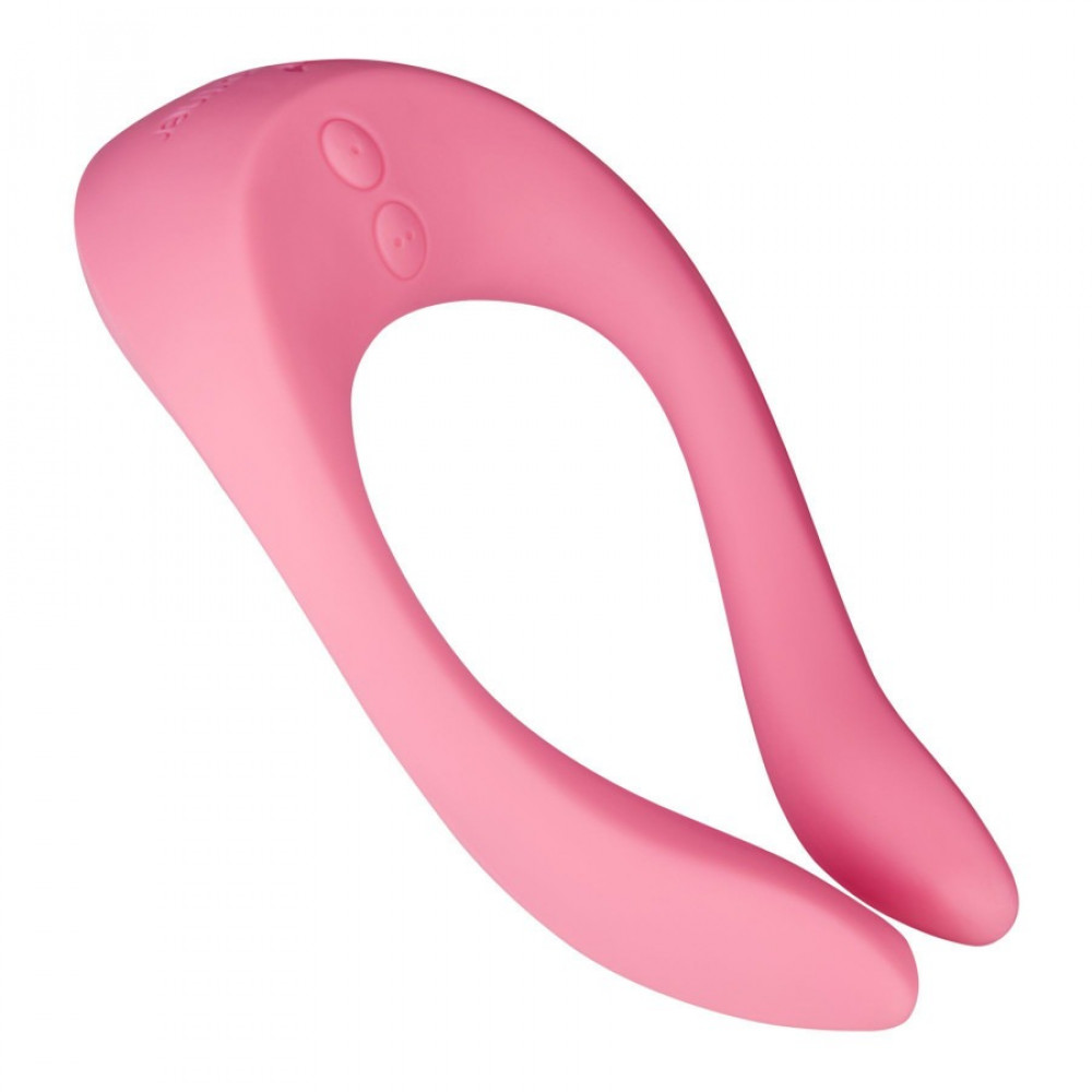Вибропули и мини-вибраторы - Мультивибратор для пар Satisfyer Endless Joy, розовый