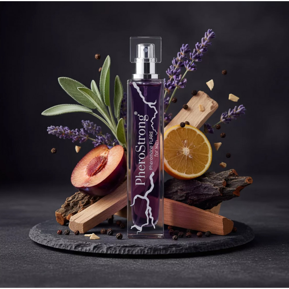 Парфуми з феромонами - Парфуми з феромонами для чоловіків PheroStrong Flare for Men, 50 мл 1