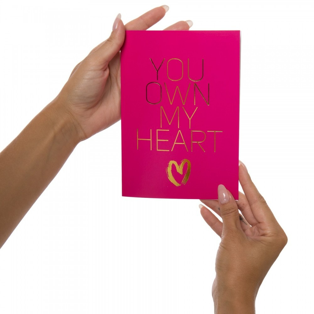 Лубриканты - Подарочная открытка с набором Сашетов плюс конверт Kama Sutra You Own My Heart 5