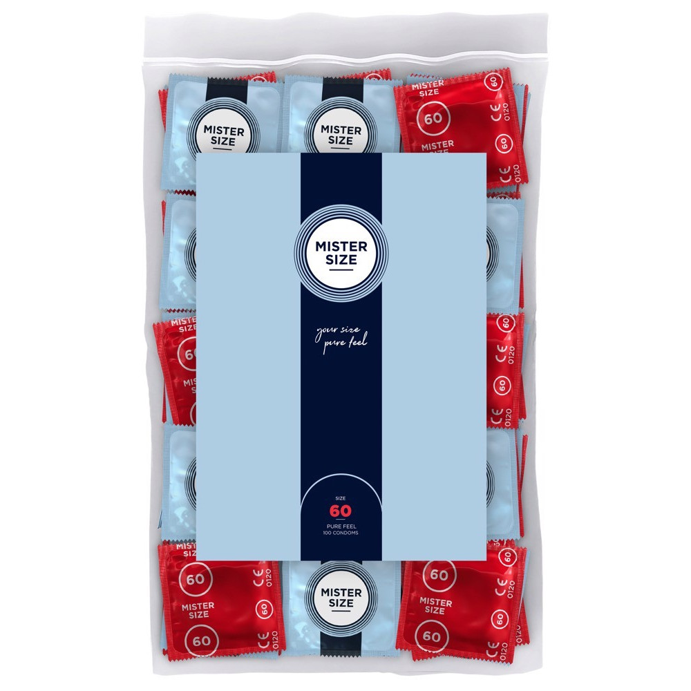 Презервативы - Презервативы ультратонкие Mister Size 60 мм (цена за 1 шт.) 3