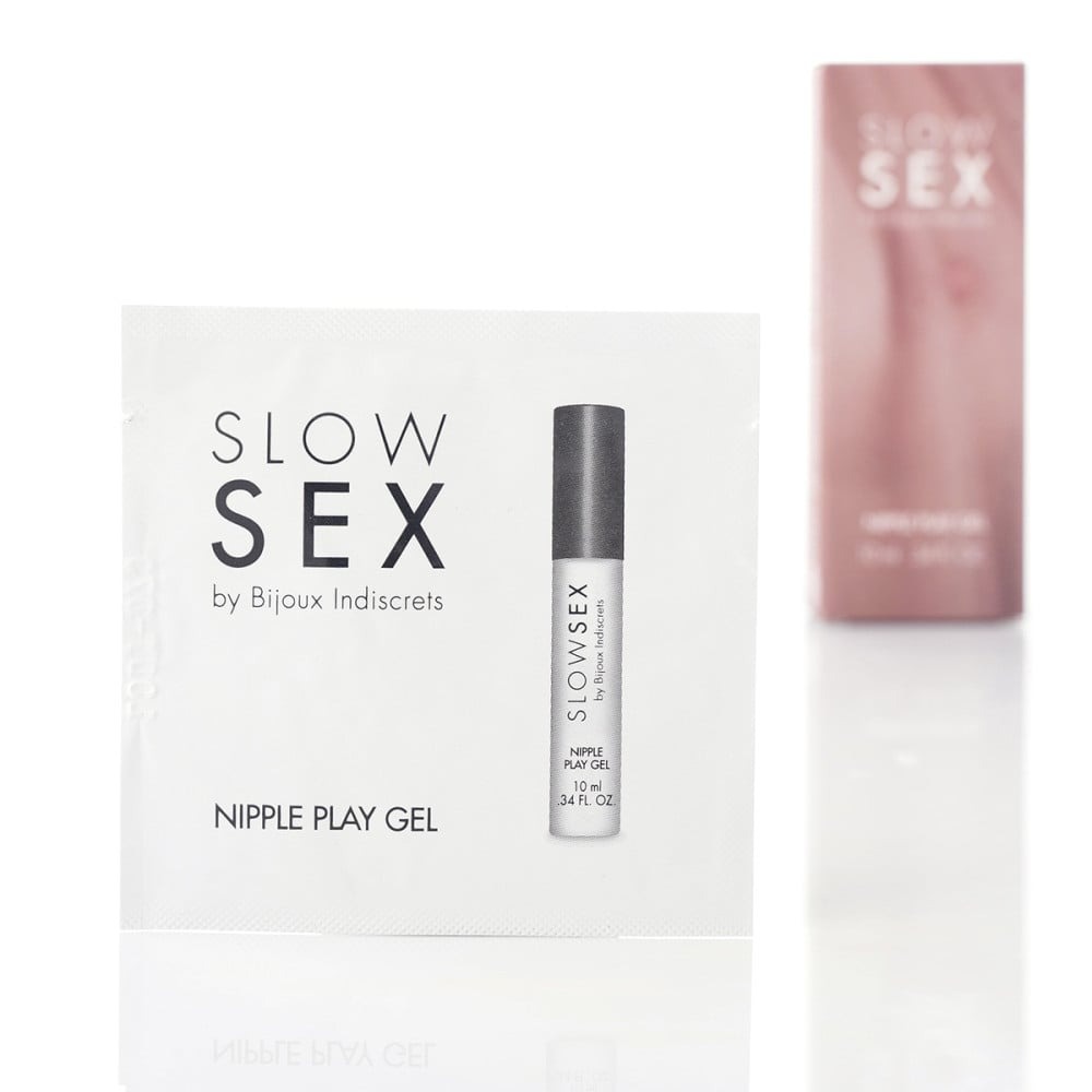 - ПРОБНИК/Гель для стимуляції сосків Bijoux Indiscrets NIPPLE PLAY Slow Sex by