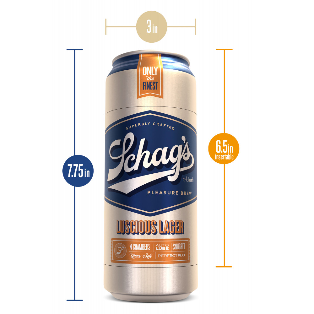 Разное - Самосмазывающийся мастурбатор SCHAG’S LUSCIOUS LAGER FROSTED 2