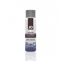Охлаждающая смазка-крем с кокосовым маслом JO Coconut Hybrid COOLING (120 мл) белая