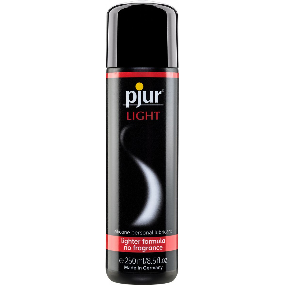 Смазки на силиконовой основе - Силиконовая смазка pjur Light 250 мл самая жидкая, 2-в-1 для секса и массажа