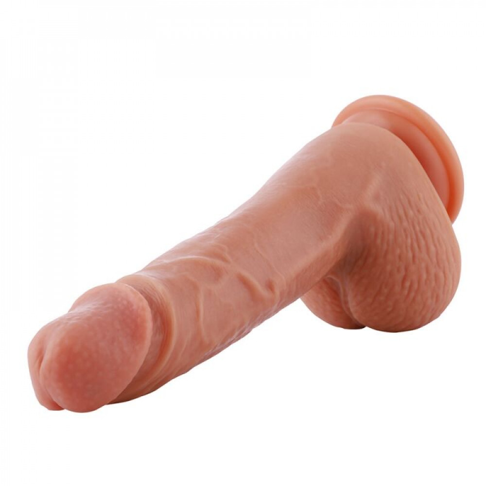 Дилдо - Ультрареалистичный фаллоимитатор для секс-машин Hismith 8.3″ 2-layers Silicone Flesh Dildo,2-слойный