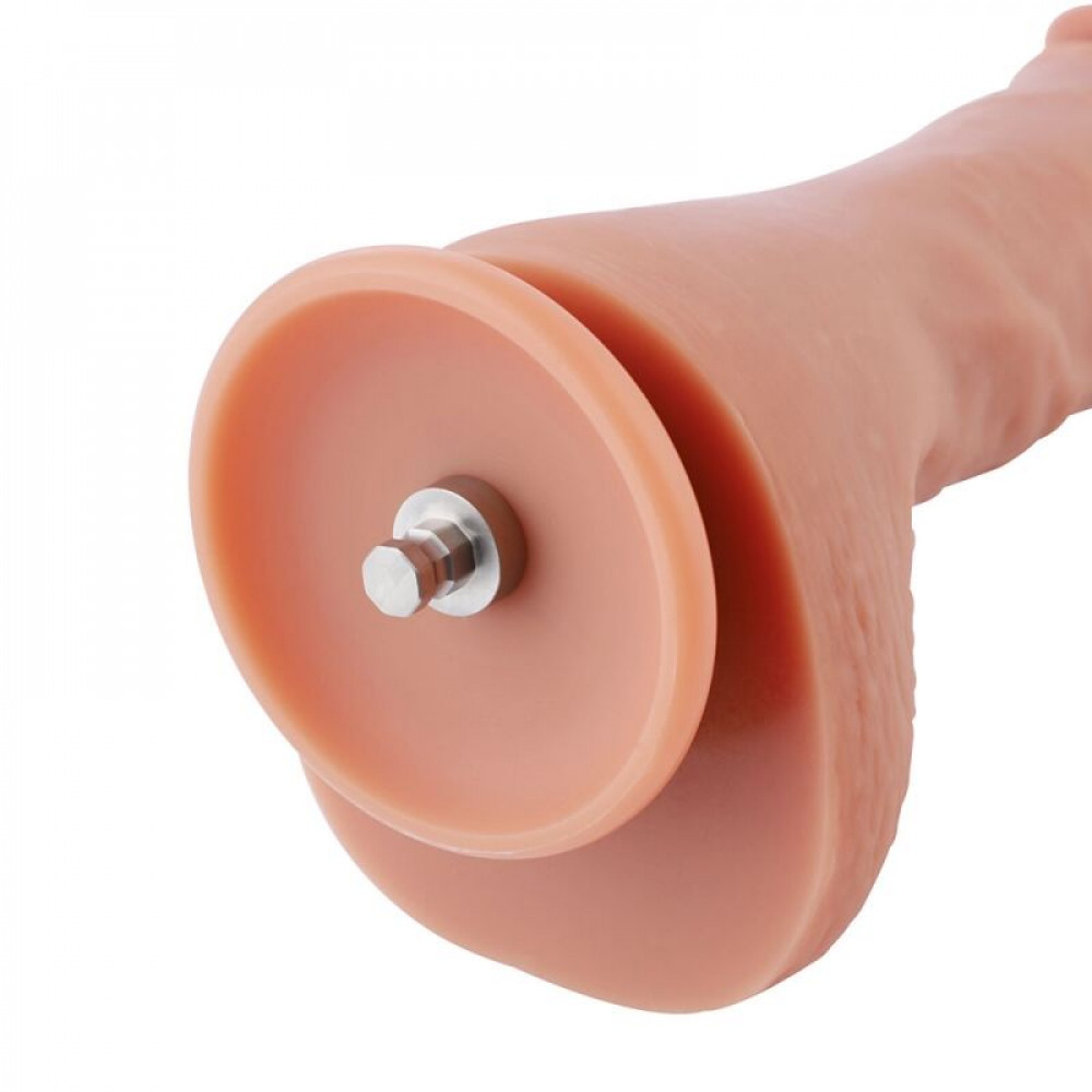 Дилдо - Ультрареалистичный фаллоимитатор для секс-машин Hismith 8.3″ 2-layers Silicone Flesh Dildo,2-слойный 2