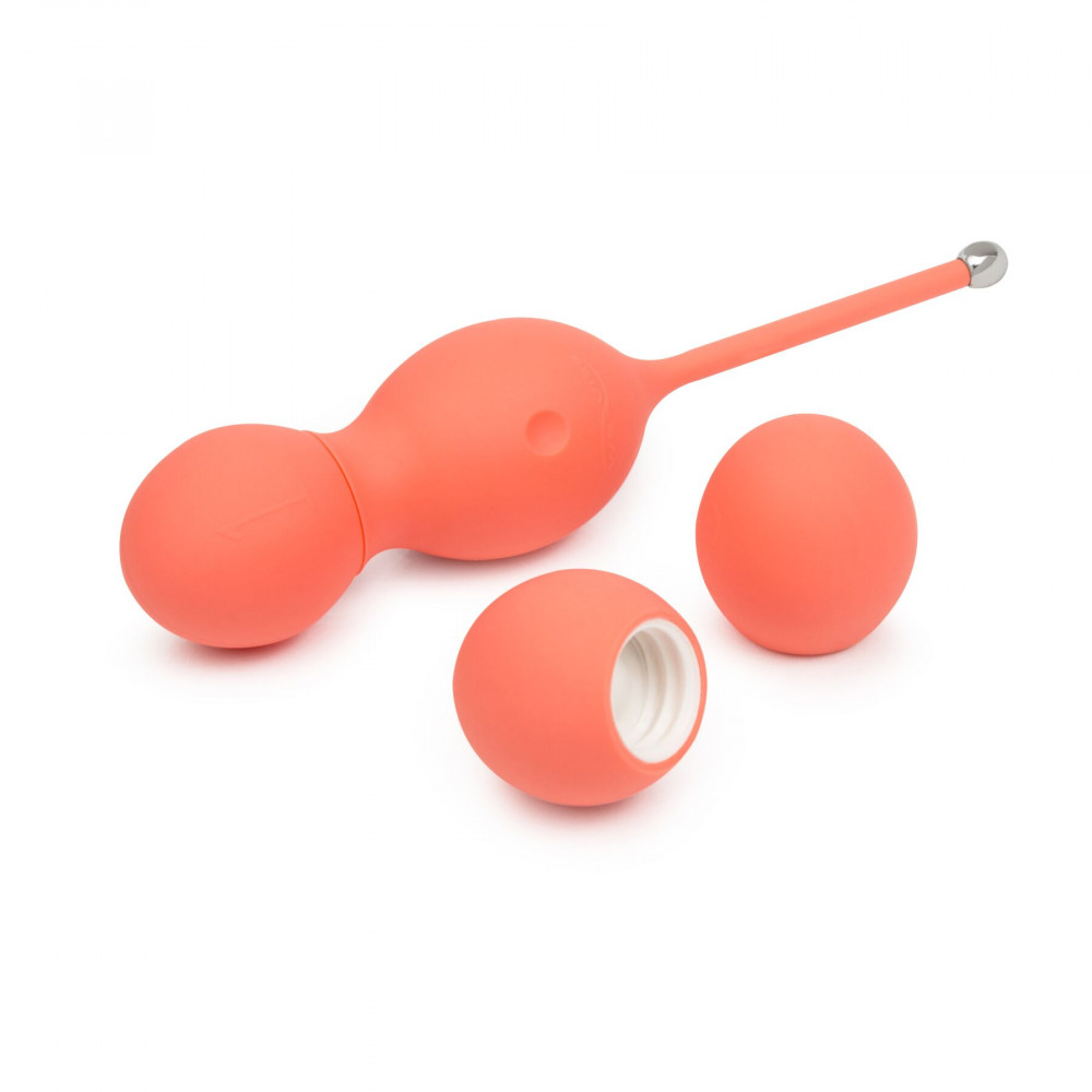 Вагинальные шарики - Смарт вагинальные шарики с вибрацией We-Vibe Bloom, диаметр 3,3 см, масса 45, 65, 80 г