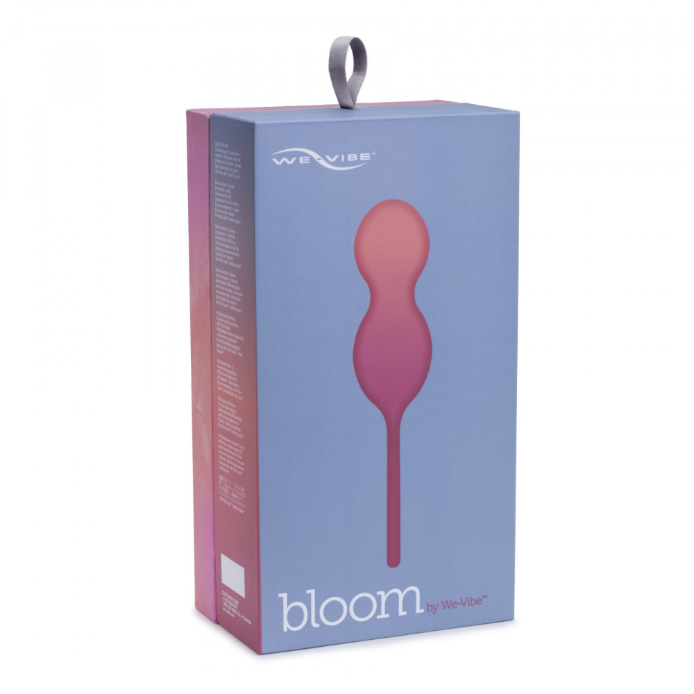 Вагинальные шарики - Смарт вагинальные шарики с вибрацией We-Vibe Bloom, диаметр 3,3 см, масса 45, 65, 80 г 2