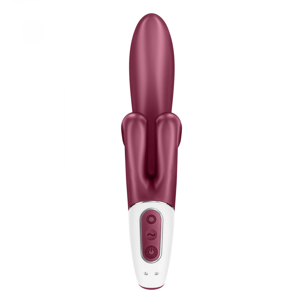 Вибратор-кролик - Вибратор-кролик Satisfyer Touch Me Red, двойной отросток, 3 мощных мотора 2