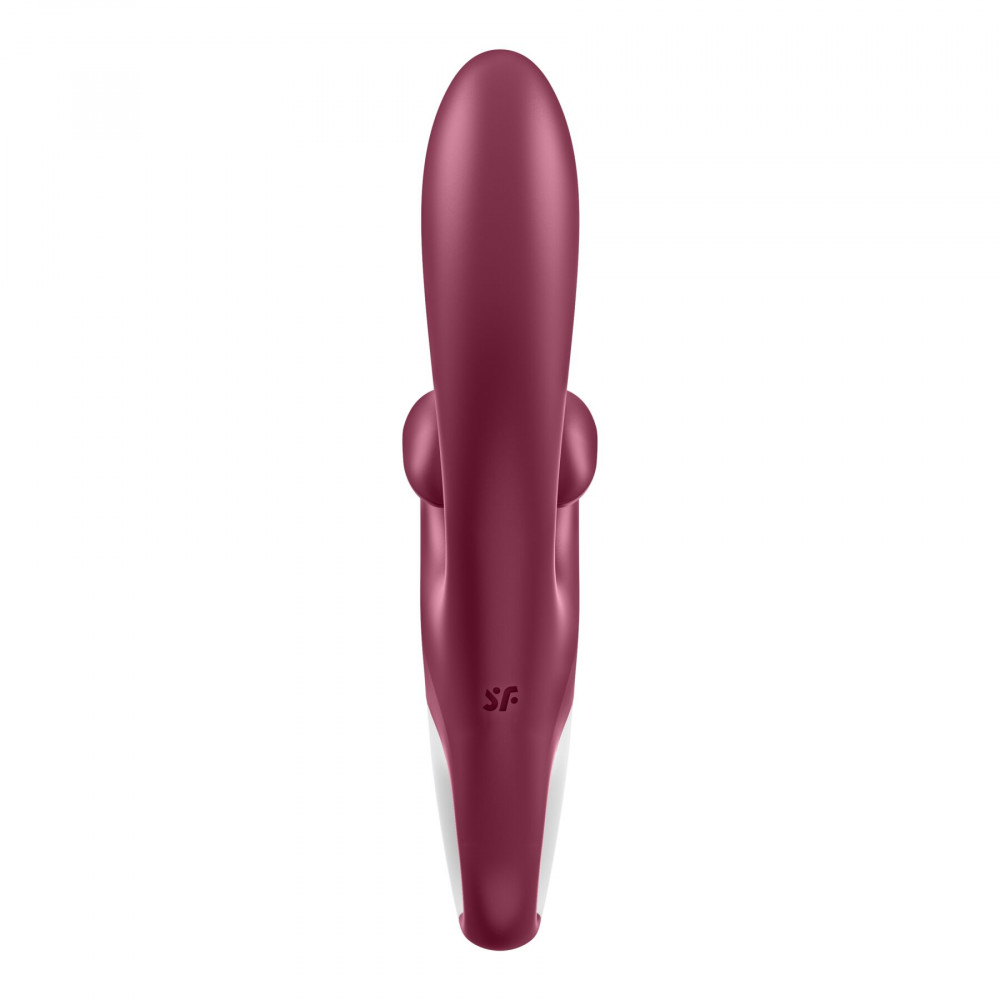 Вибратор-кролик - Вибратор-кролик Satisfyer Touch Me Red, двойной отросток, 3 мощных мотора 5