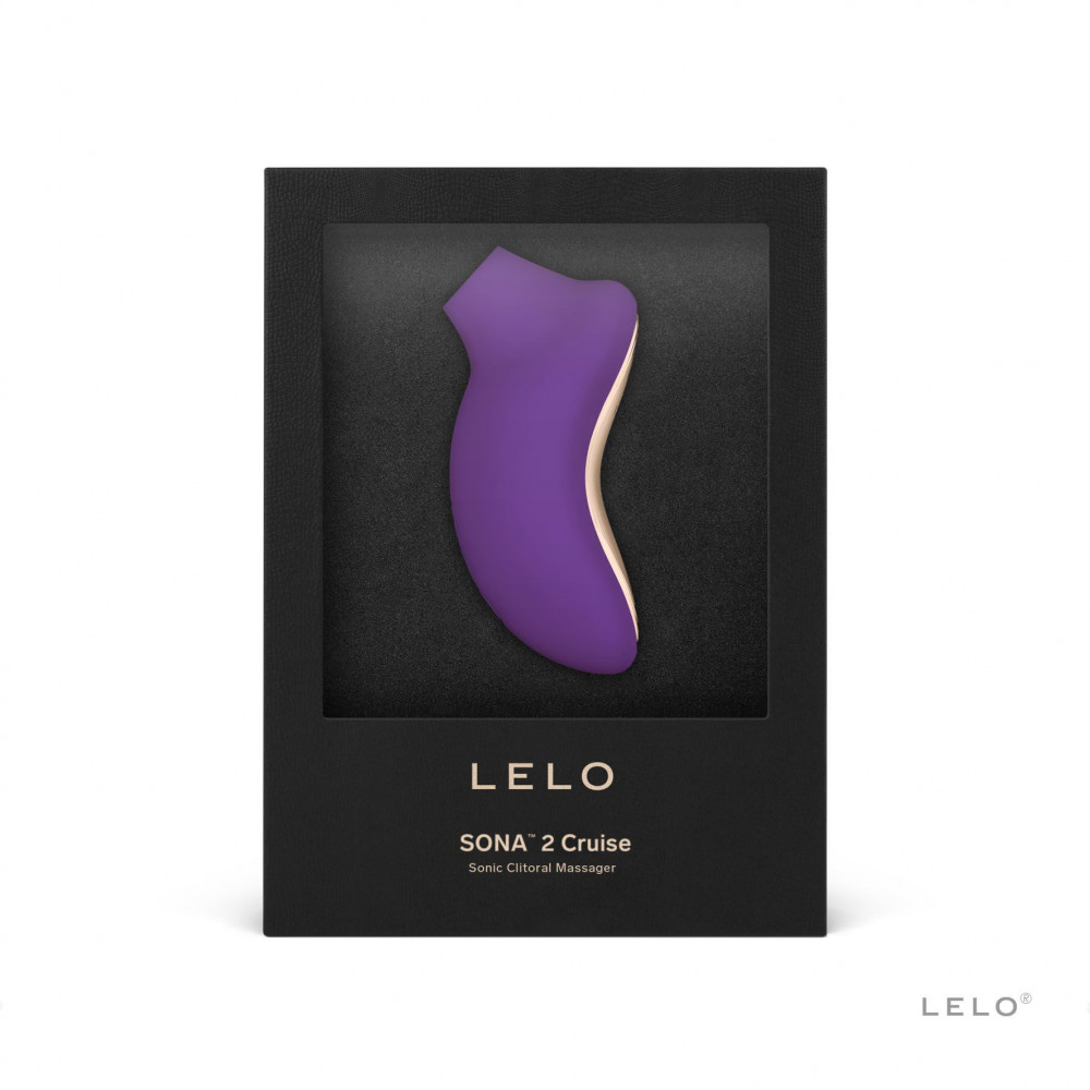 Вибраторы вакуумные - Звуковой стимулятор LELO SONA 2 Cruise Purple 1