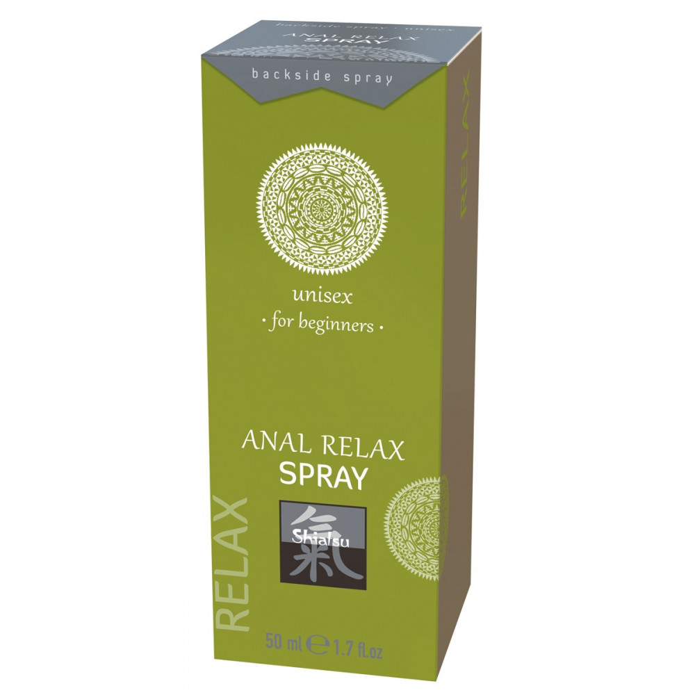Разное - Спрей анальный расслабляющий SHIATSU Anal Relax Spray, 50 мл 2