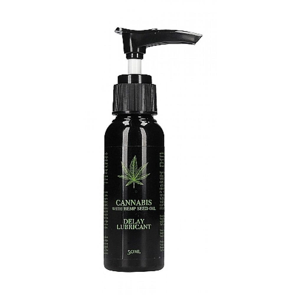 Лубриканты - Стимулирующий крем для мужчин Cannabis With Hemp Seed Oil - Masturbation Cream, 50 ml