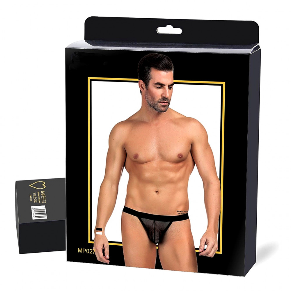 Різне - Стринги чоловічі Star Night у сіточку, білі, XS-M 6