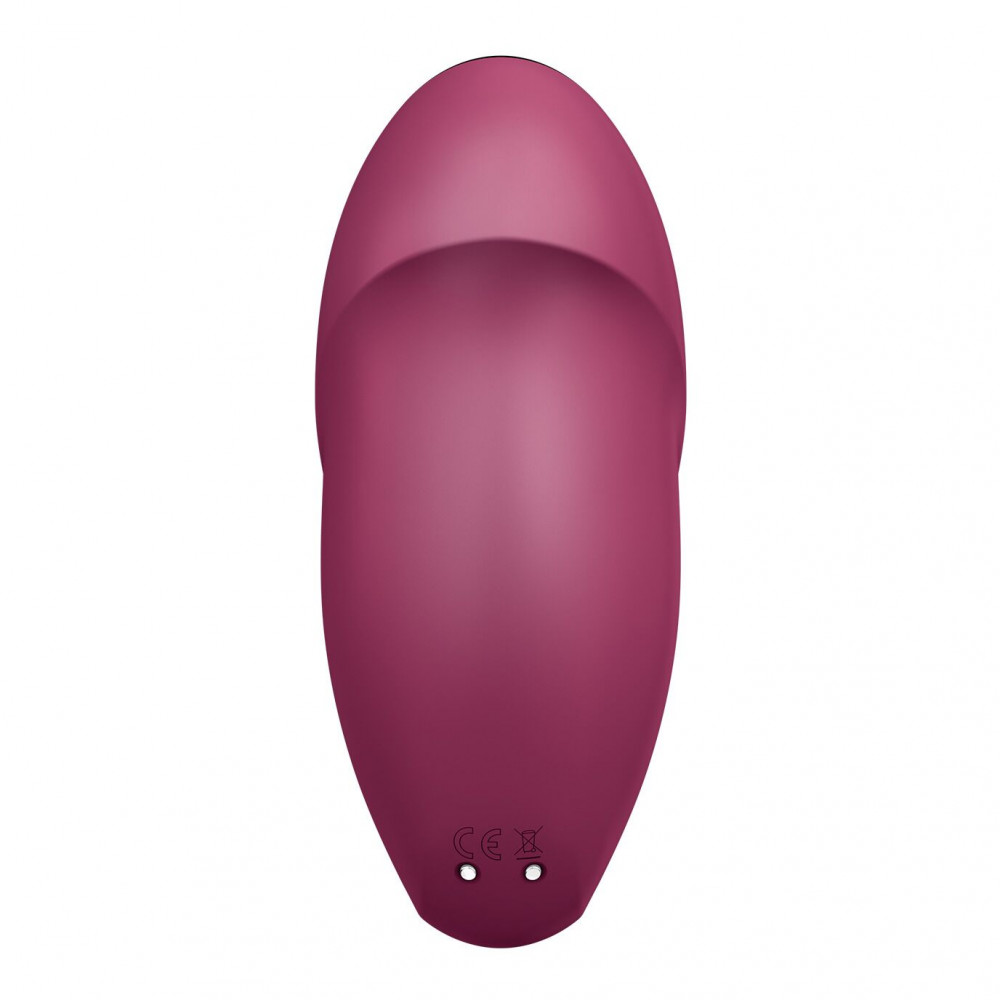 Клиторальный вибратор - Вибратор Satisfyer Tap & Climax 1 Red 5