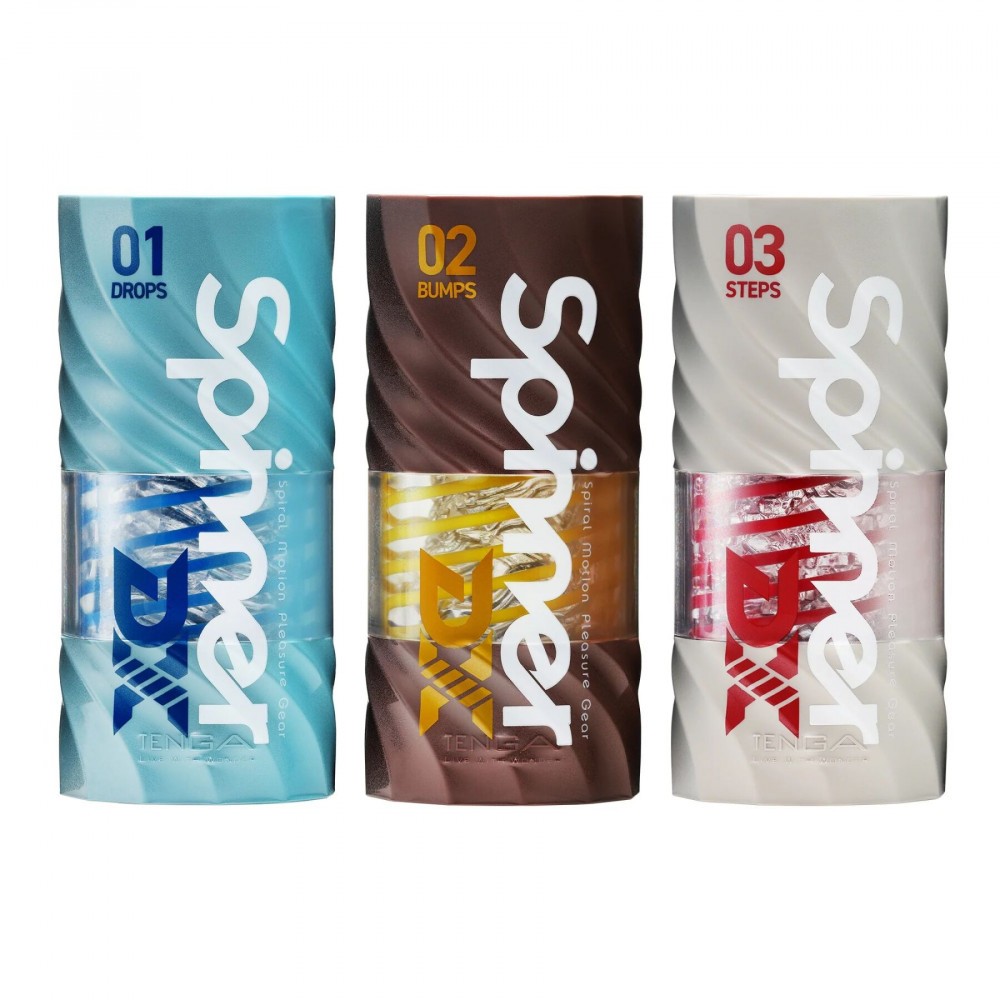 Мастурбаторы без вибрации - Мастурбатор Tenga Spinner DX 01 Drops 6