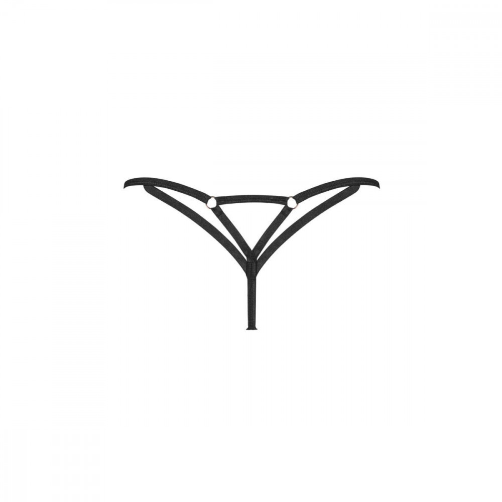 Жіноча еротична білизна - Трусики Obsessive Euridia thong XS/S 3
