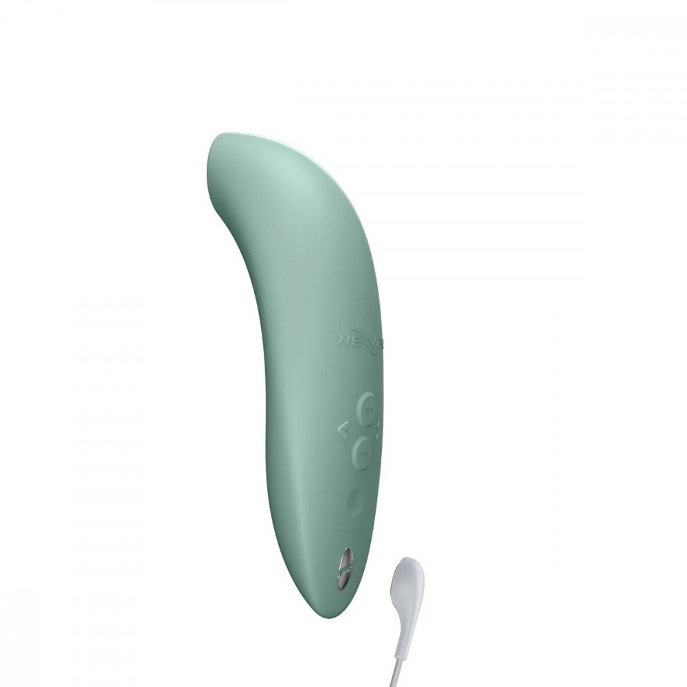 Вакуумный вибратор - Вакуумный смарт-стимулятор для пар We-Vibe Melt 2 Sage 16